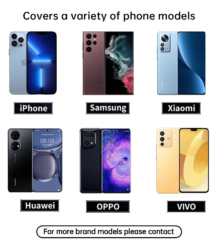 Screen Protection Tempered Glass Film for Samsung Xiaomi Huawei Vivo Oppo Realme Black Shark Moto One Plus Infinix