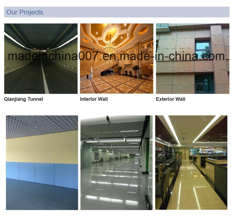 Subway UV Metal Color Fiber Cement Board Plate Factory Directly