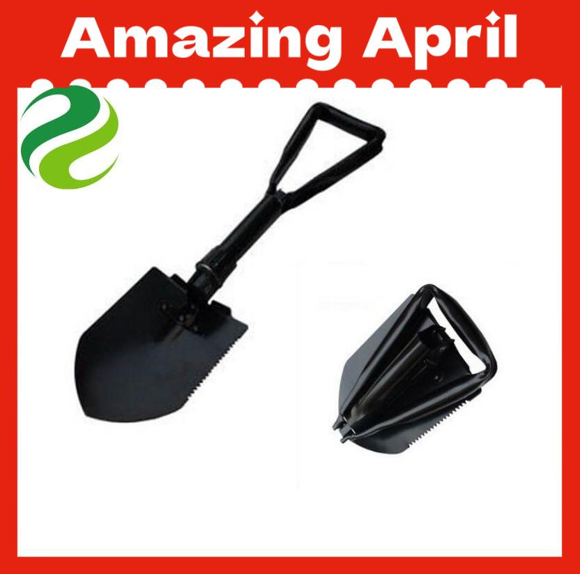 Portable Garden Outdoor Car Digging Folding Camping Multi-Function Survival Garden Steel Shovel