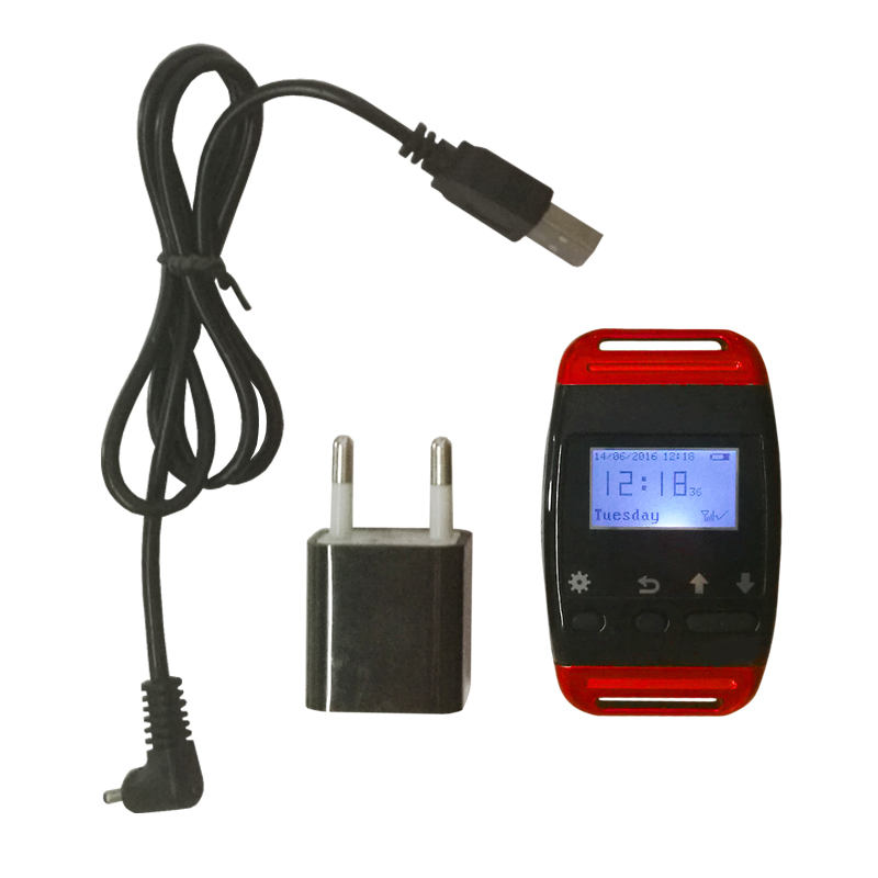 Wireless Caregiver Pager Smart Call System 20 Call Buttons/Transmitters 1 Receiver Nurse Calling Alert Patient Help System for Home/Personal Attention Pager