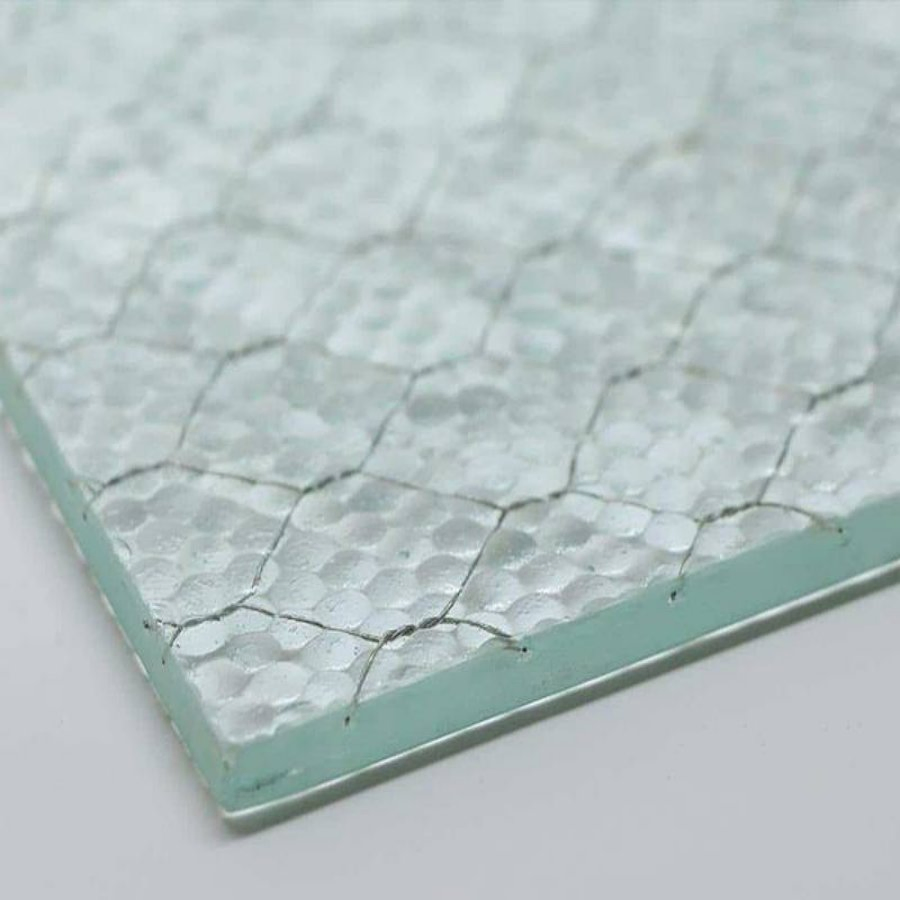 Customized Tempered Laminated Wire Glass for Interior Partitions etc