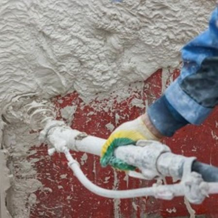 Sound-Absorbing Spray Coating Apply Sound-Absorbing Spray Coating