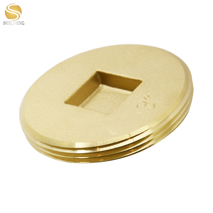 Brass 3 in Fitting Pipe Size Male NPT Class 125 13/16 in Overall LG Square Head Plug