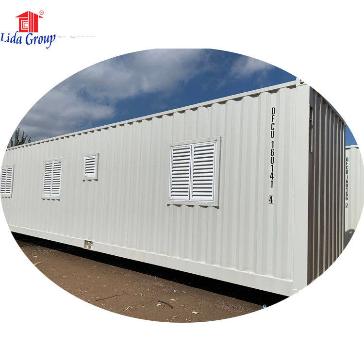 Shipping Container Bike Shop Garage