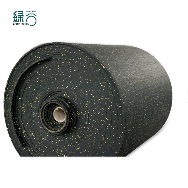 Indoor Crossfit Fitness Rack EPDM Mat Rubber Roll Floor