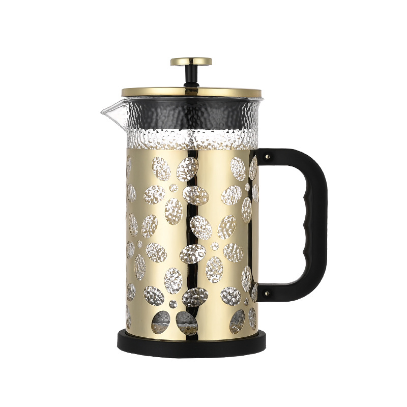 New Style French Press Coffee Pot Home Coffee Maker with Borosilicate Glass Thermal Coffee