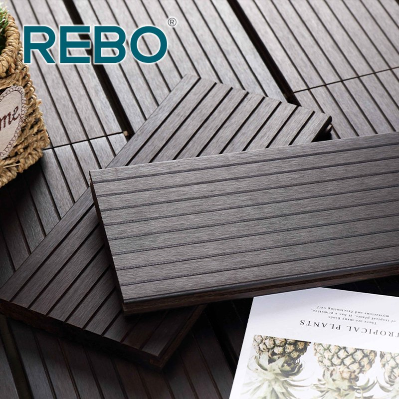 Formaldehyde Free Fireproof Moso Bamboo Wooden Outdoor Decking for Sustainable Outdoor Living