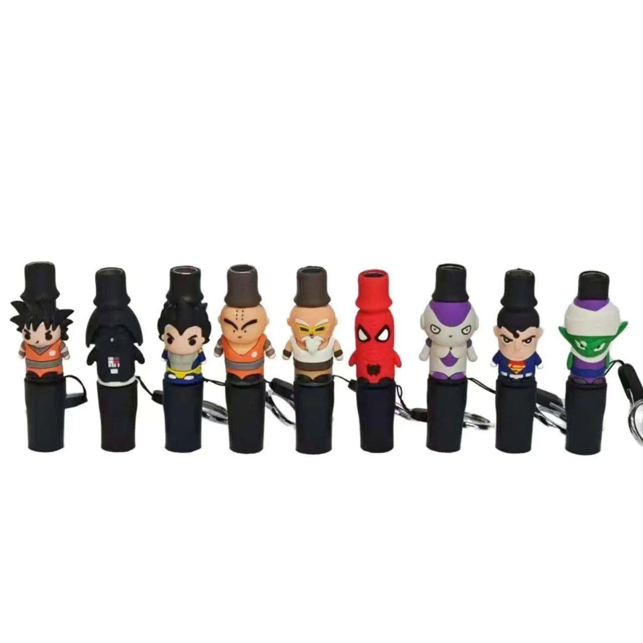 Hot Sale Cross-Border Shisha Accessories with Lanyard Silicone Cartoon Unique Hookah