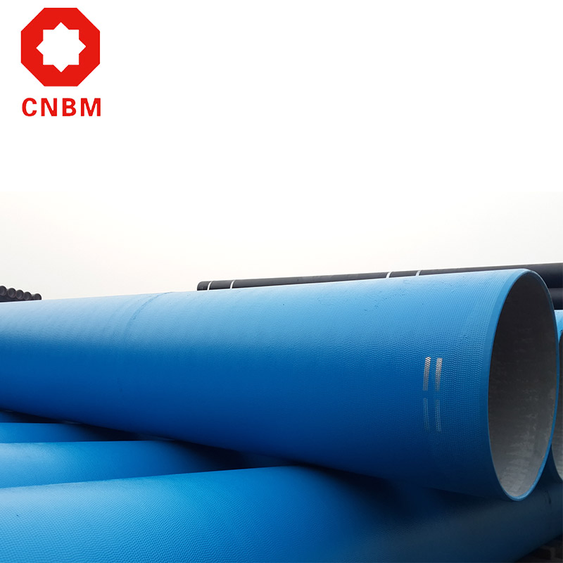 En545 D100 DN150 Blue Color Ductile Cast Iron Pipes