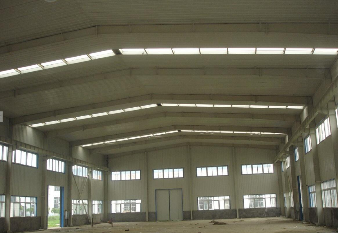 Metal Steel Structure Warehouse / Customized Prefabricated Large Span Steel Structure Buildings