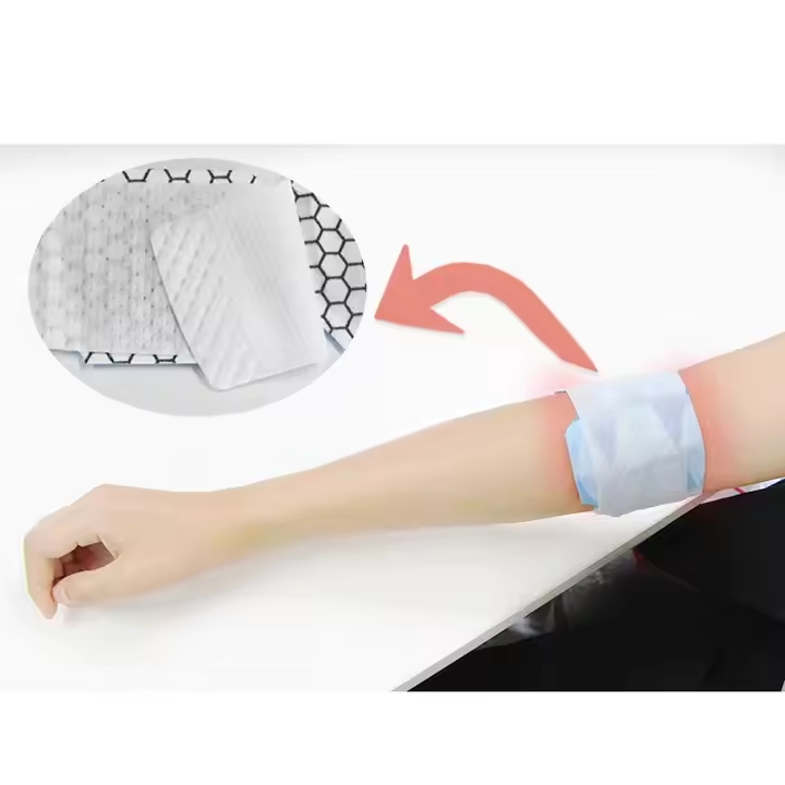 Keep Warm Steam Heating Wrist Strips Natural Herbal Self Warm Wrists Neck