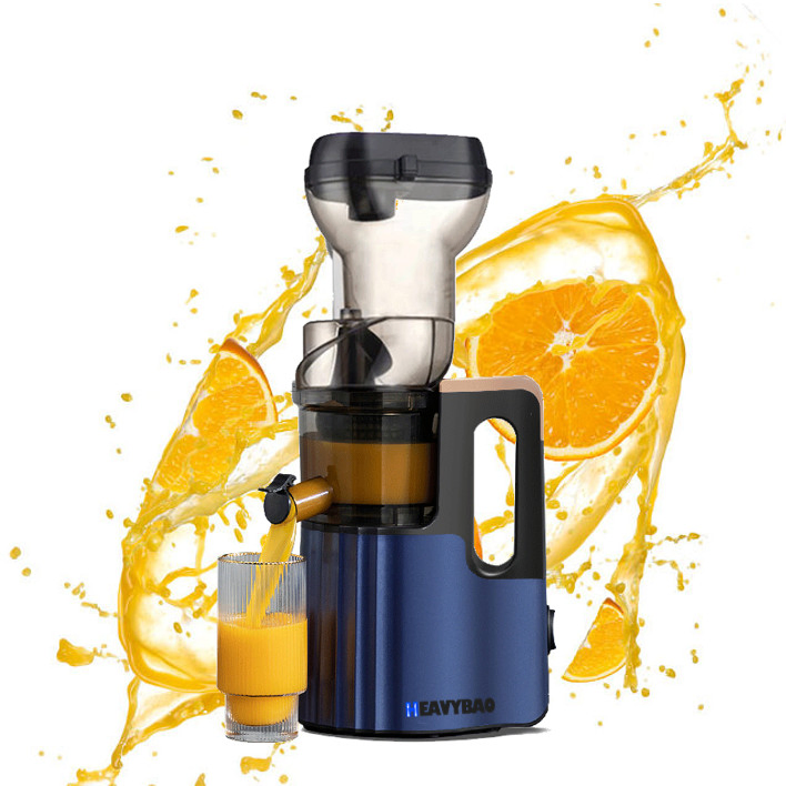 Heavybao Low Speed Big Mouth Cold Press Juicer Blender for Kitchen Appliance
