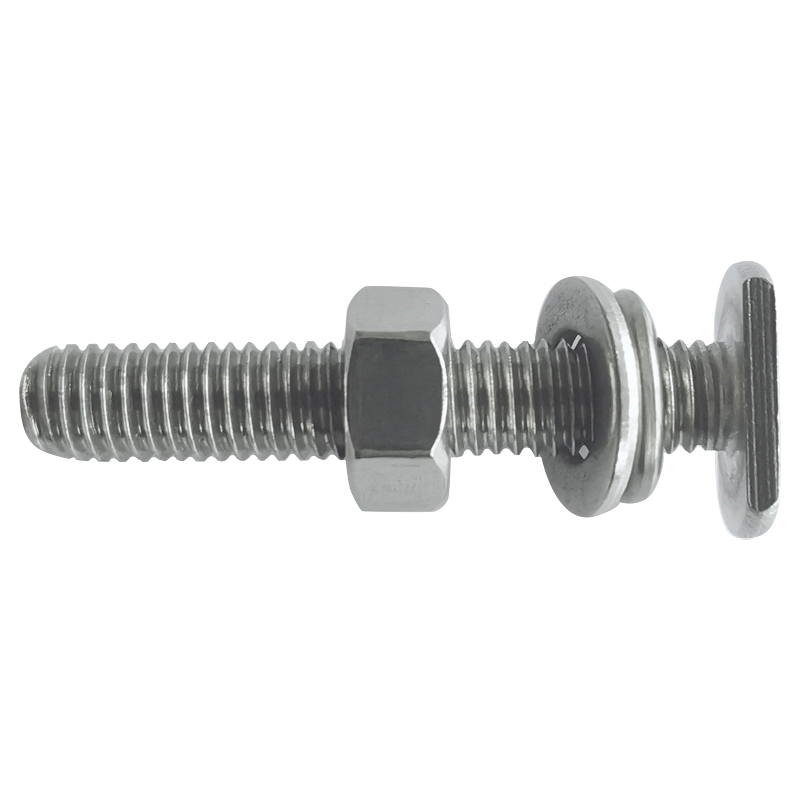 Stainless Steel T Bolt T Head Bolt Metal Screw Stone Clip