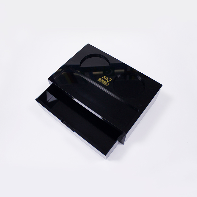 Hotel Room Supplies Acrylic Toothpaste Combing Storage Box