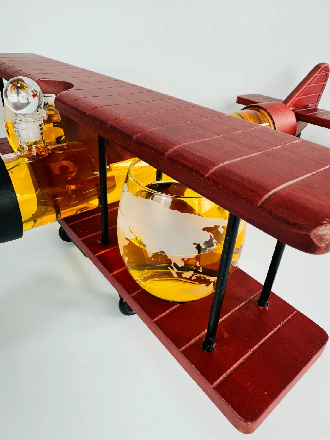 High Borosilicate Glass Decanter Set with Elegant Design