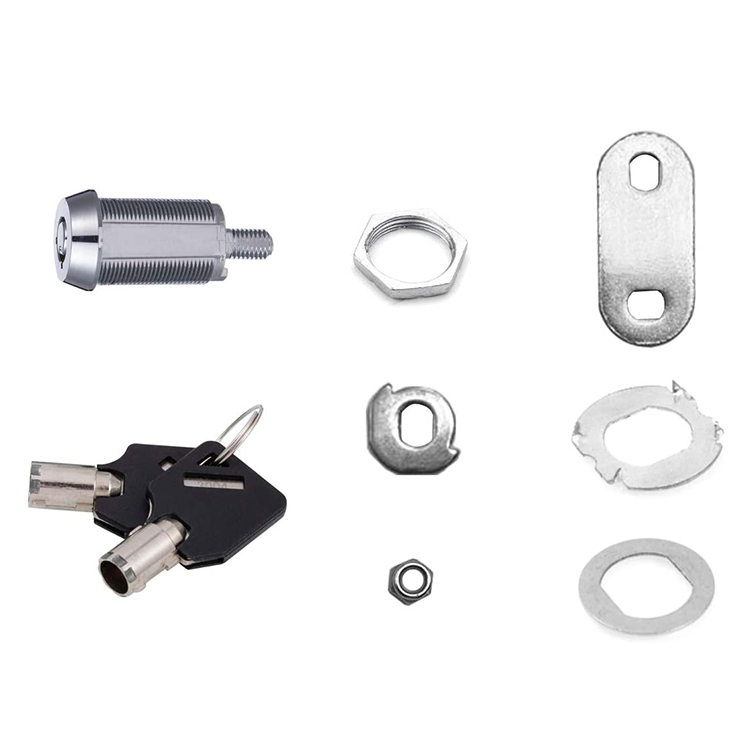Cabinet Lock with Keys Tubular 103-16 Cam Lock