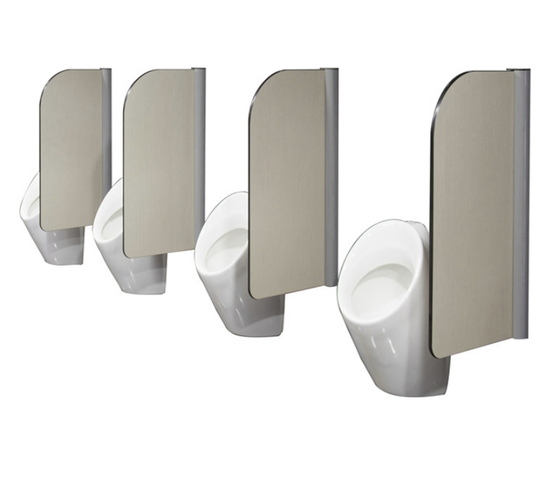 Stylish Male Dividers Panel for Modern Toilet Partition Design