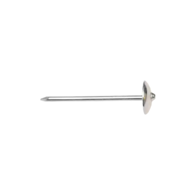Galvanized Mushroom Head Asbestos Tile Corrugated Nails Umbrella Head Smooth Shank Roofing Nail