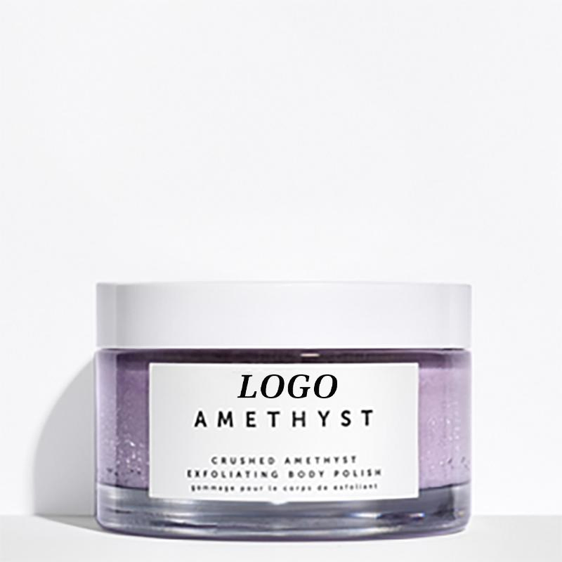 Beauty Cosmetics Skin Care Body Exfoliating Scrub Lavender Salt Body Scrub
