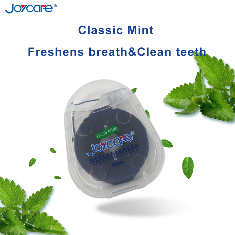 Eco-Friendly Bamboo Charcoal Dental Floss for Healthy Smiles