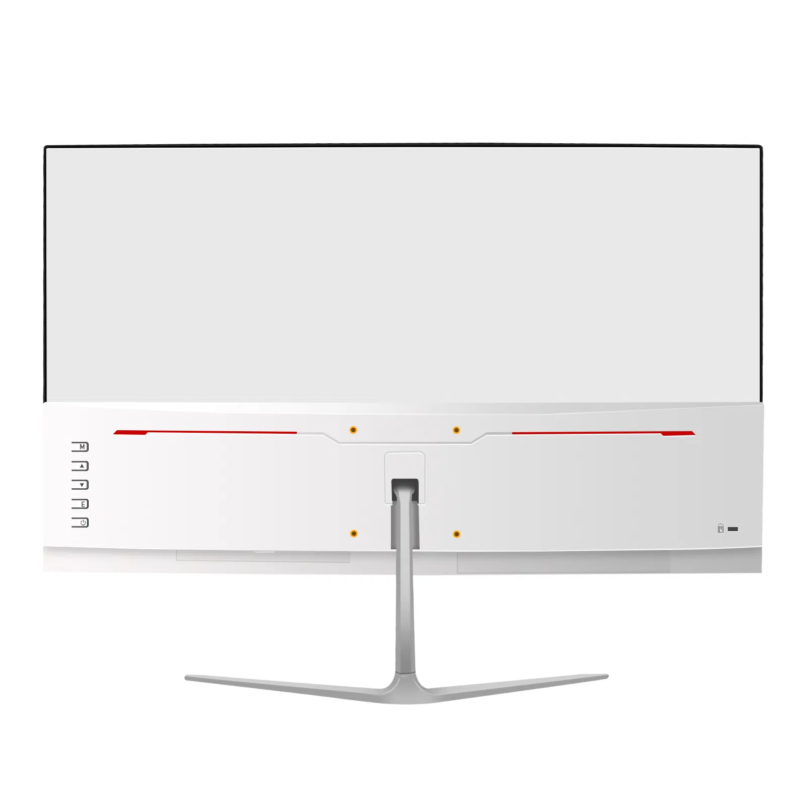 Black White 23.8 Inch 165Hz Computer Monitor 2800r Curved Gaming Monitor