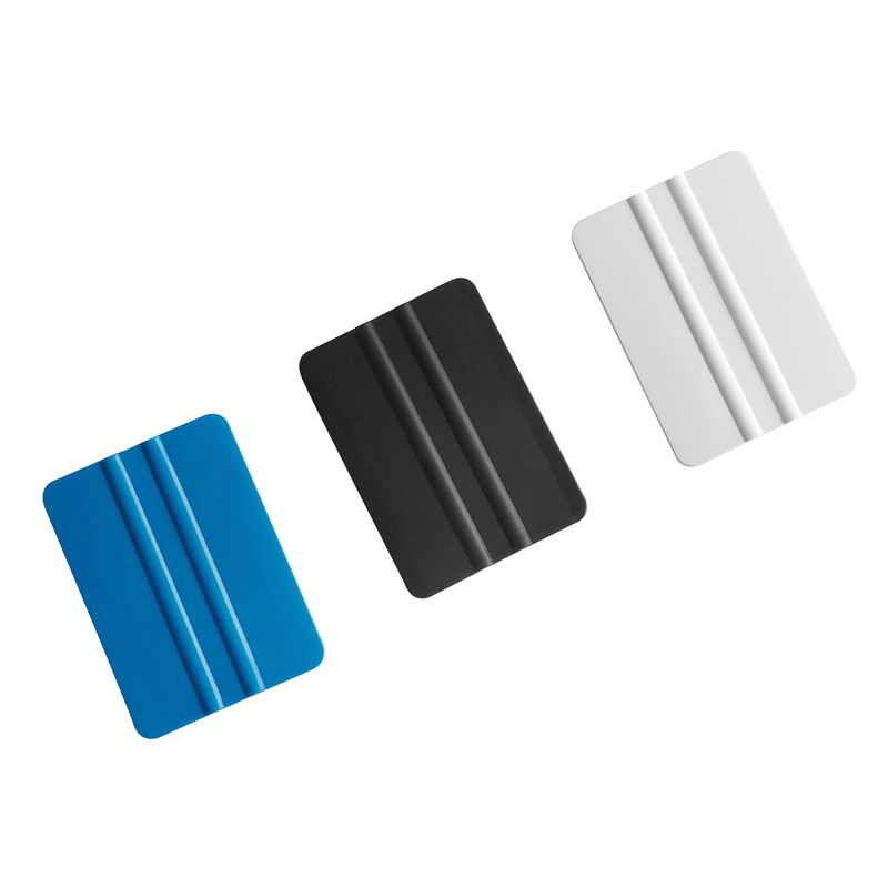 Custom Car Squeegee Scraper Wrapping Tools Plastic Squeegees with Felt Car Vinyl Squeegee for Easier Application of Vinyl