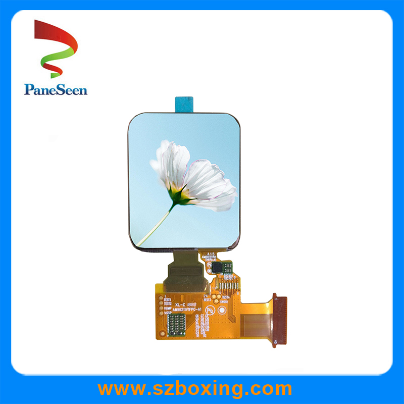 Квадратный OLED дисплей 1.65 дюйма для мониторинга газа