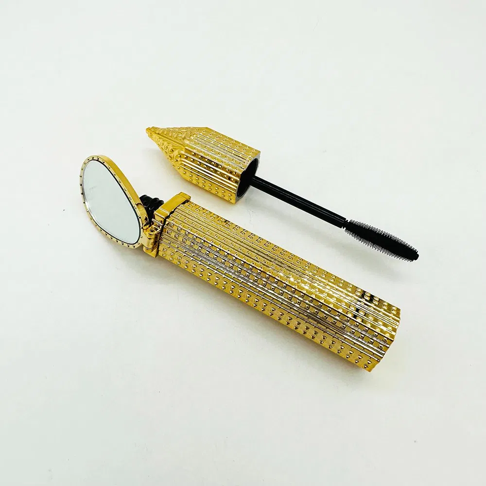 Hot Sale Packaging Unique Cosmetic Gold Custom Empty Eyelash Container Mascara Tube
