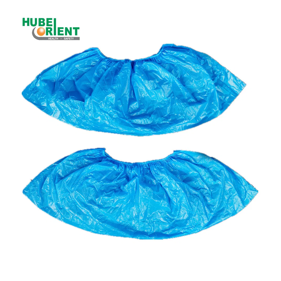 Disposable Waterproof CPE Plastic Shoe Cover Anti-Dust Odorless Free Size Colorful Shoe Cover