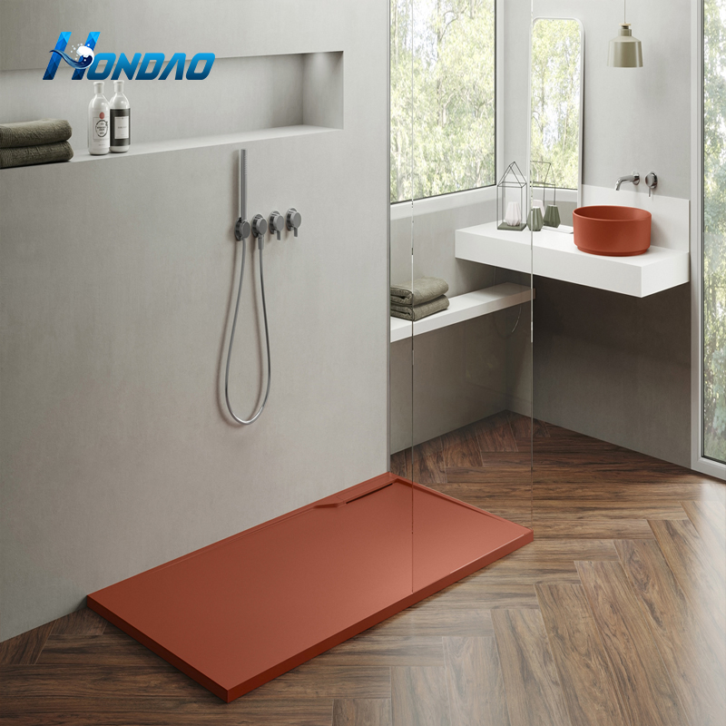 Hondao 38*38inch Acrylic Plate Shower Cubicle Shower Panel