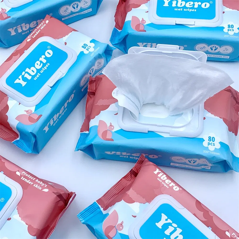 Premium Baby Wet Wipes in Custom Packaging for Sensitive Skin