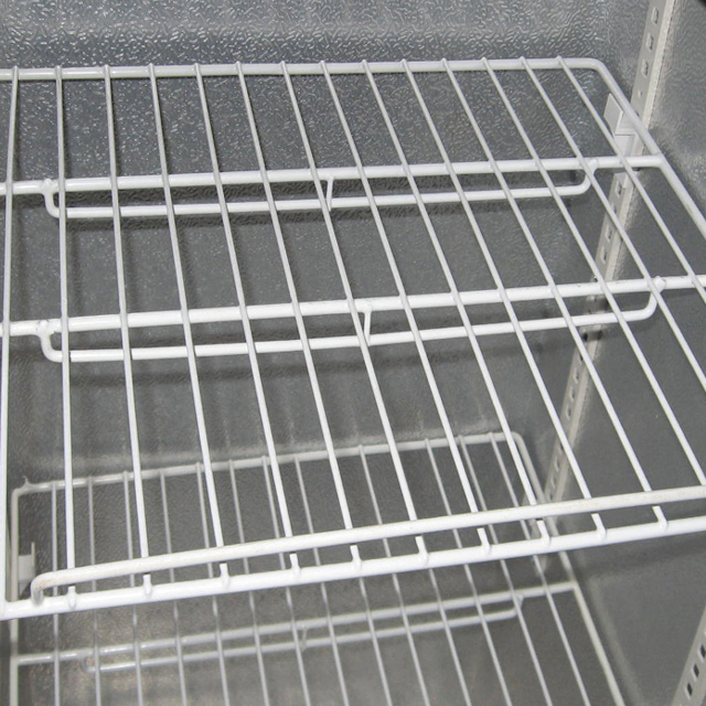 Custom Freezer Shelves Basket Wire Rack PE Coated Hanging Refrigerator Wires Shelf for Refrigerator Spare Parts