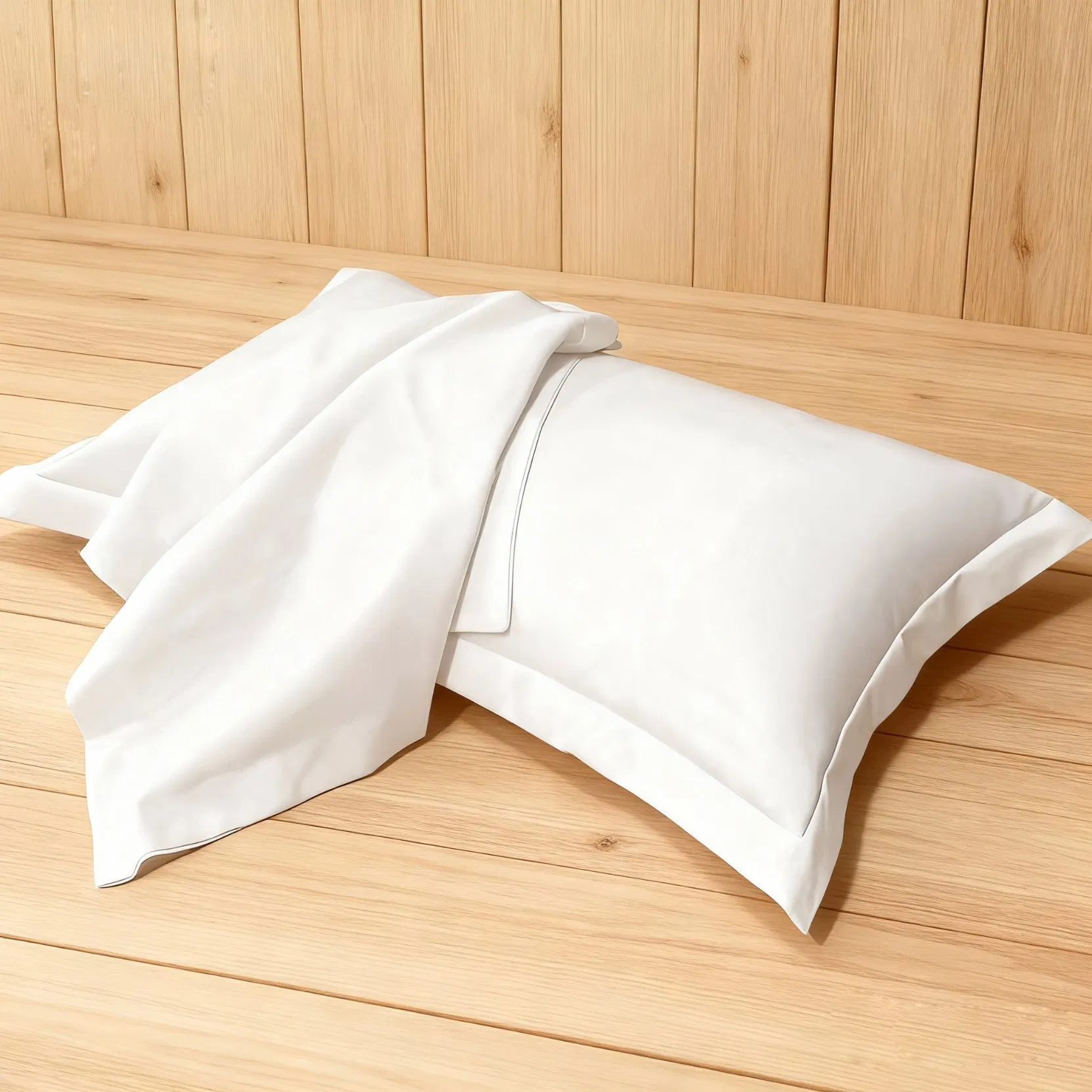White Hotel Pillowcase Luxury Five Star Customized Pillow Case for Hotel