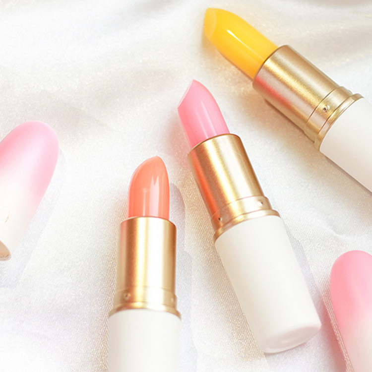 Wholesale Private Label Natural Organic Vegan Pink and Yellow Lip Balm