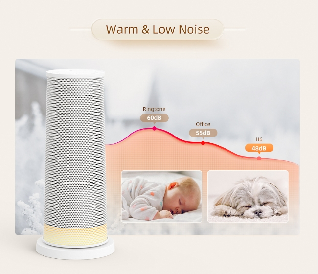 Portable Handle Design Electric Heater PTC Heater