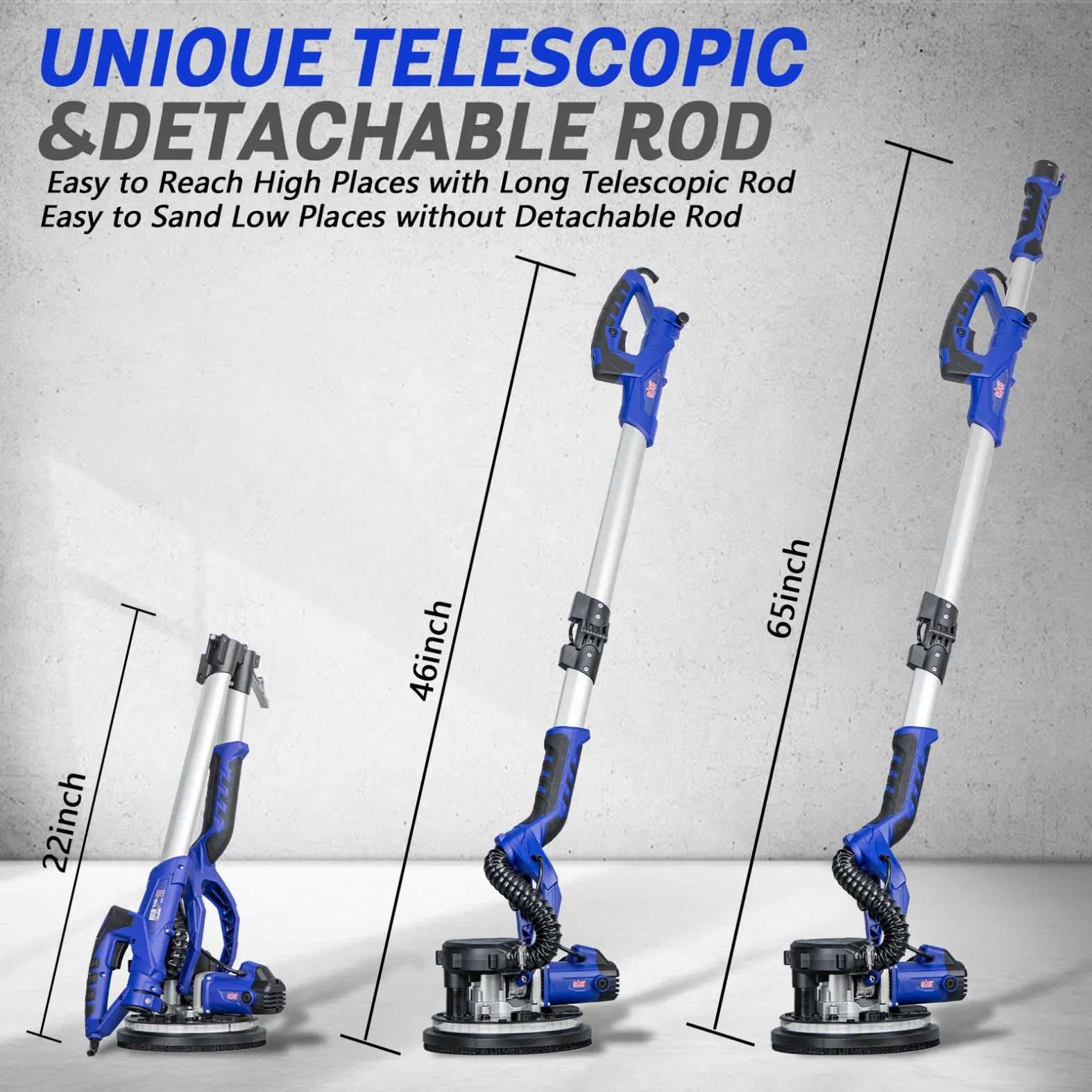 Sali 5230s 1050W Folded Drywall Sander