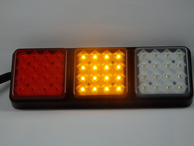 E-MARK LED Truck Trailer Tail Lights Stop Turn Signals