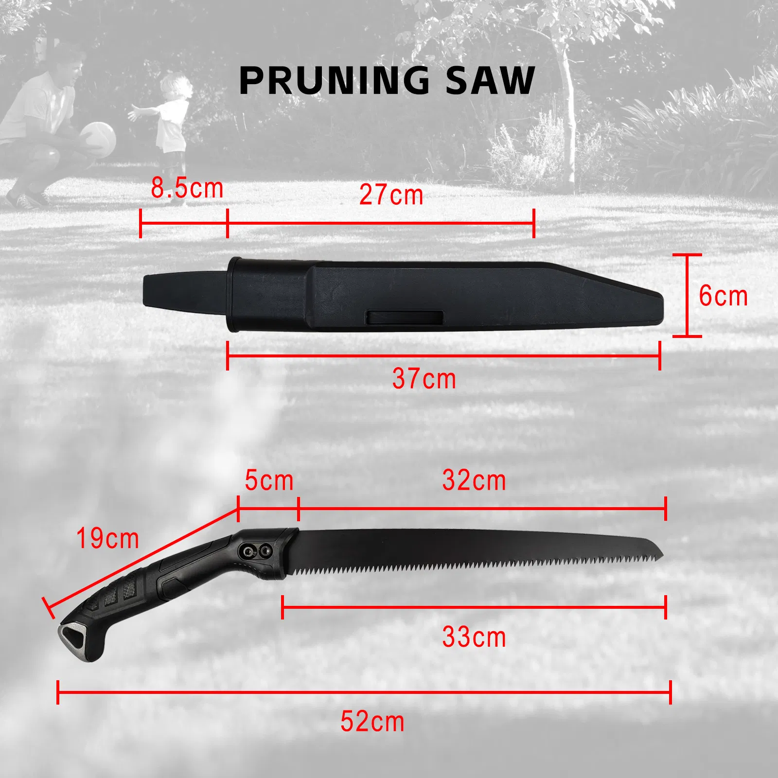 Two Types of Pruning Saws Folding and Regular