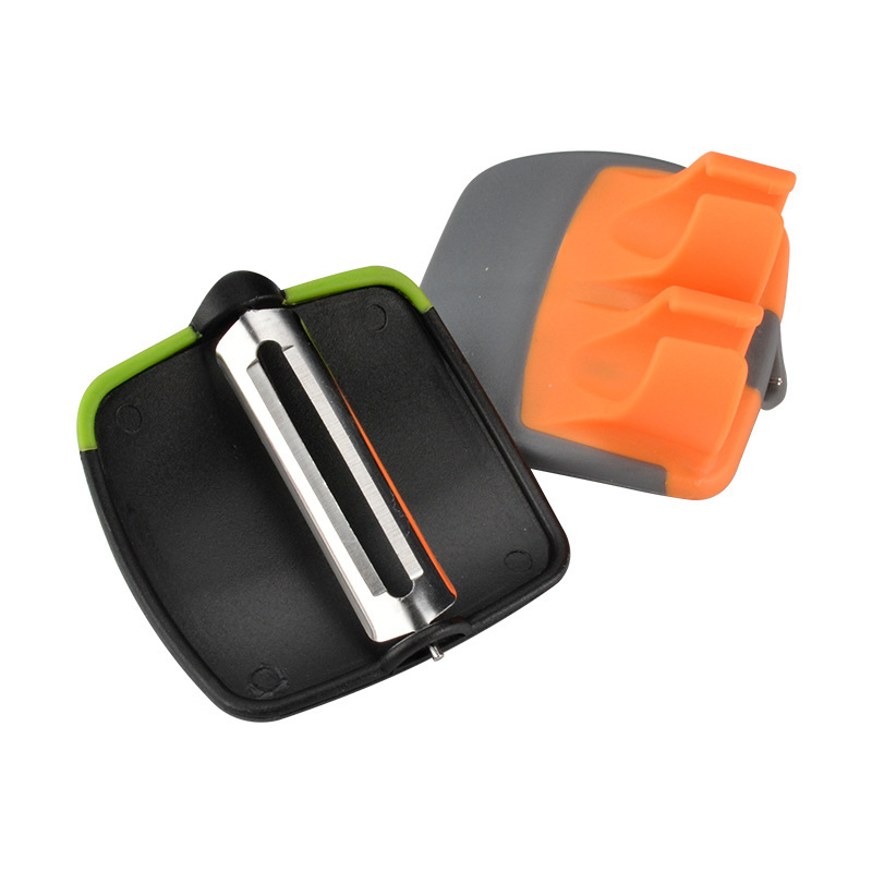 Plastic Kitchen Gadgets Tools Small Mini Smart Creative Fruit Vegetable Finger Peeler