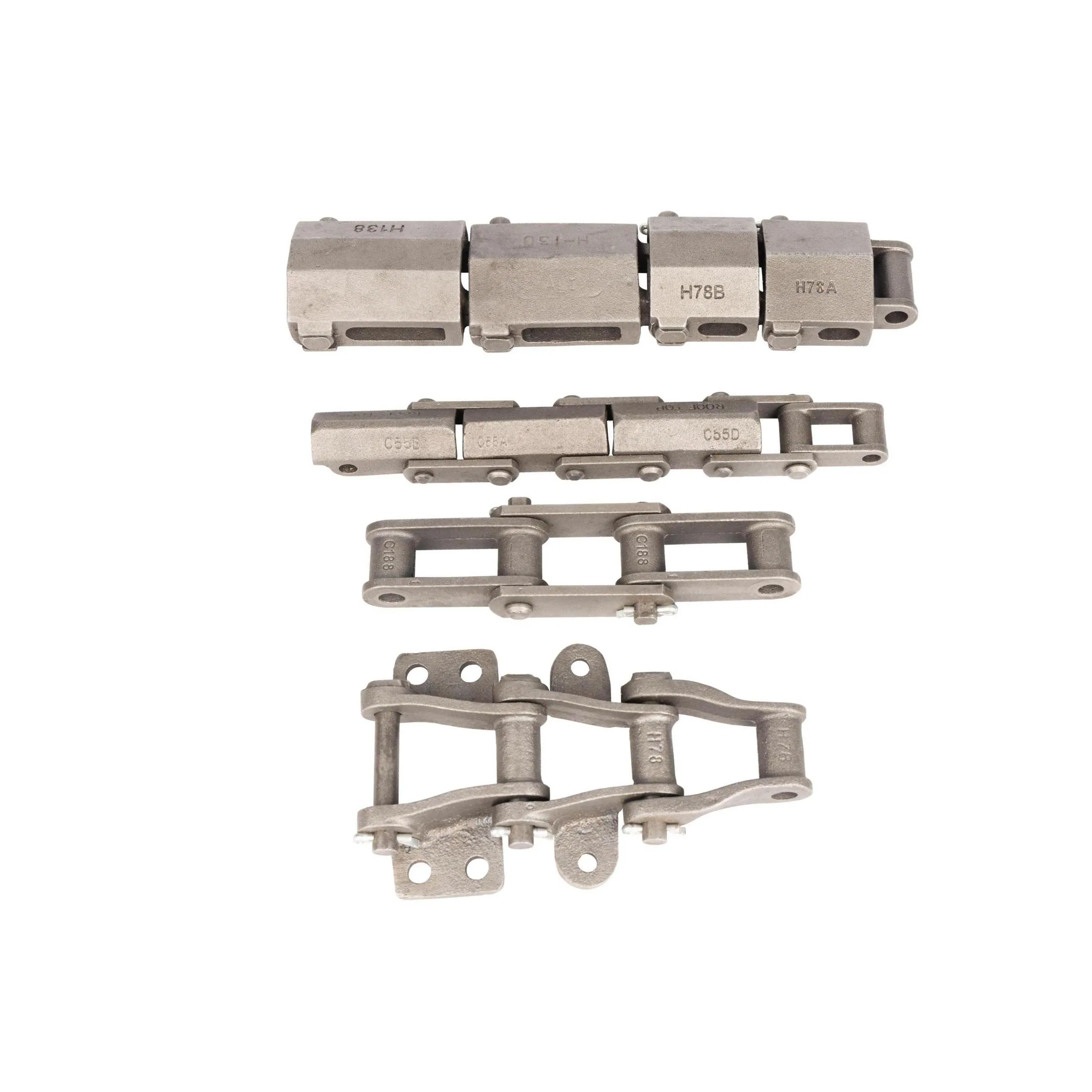 Standard Special Cast Iron Alloy Steel Combine Chains C188 High Quality Conveyor Chains