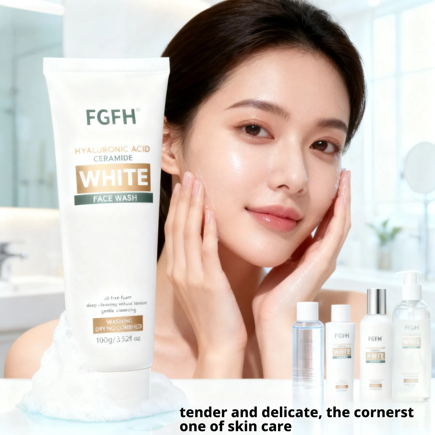Praiseworthy Deep Cleansing Gentle Cleansing Delicate Foam 100g Fgfh Face Wash