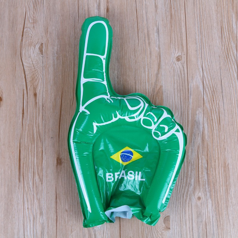 Inflatable Cheerleading Hand Prop for Sports Events and Promotions