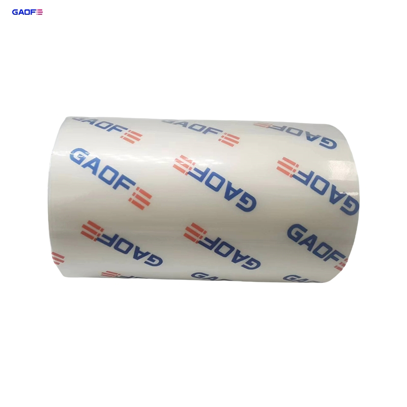 108mmx360m Color Printing Label Chemical Solvent Resistant Coated Lamination Waterproof Transparent Film Covering Ribbon