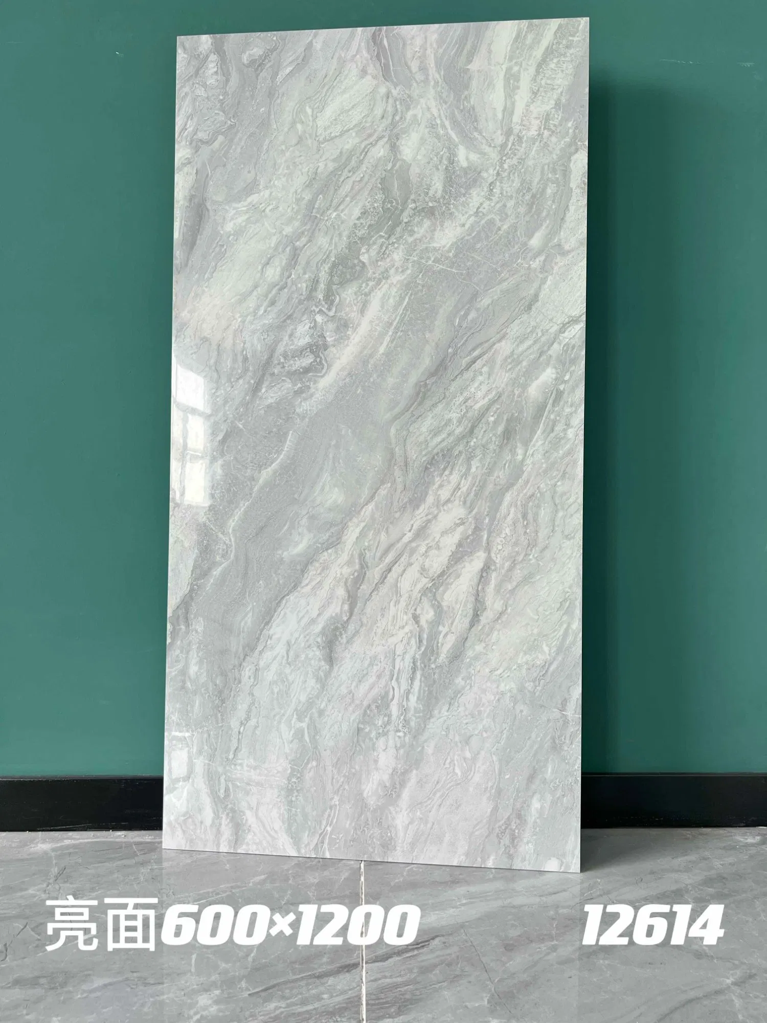 600X1200mm Modern Design Glossy Porcelain Polished Tiles Marble Look Factory Sale