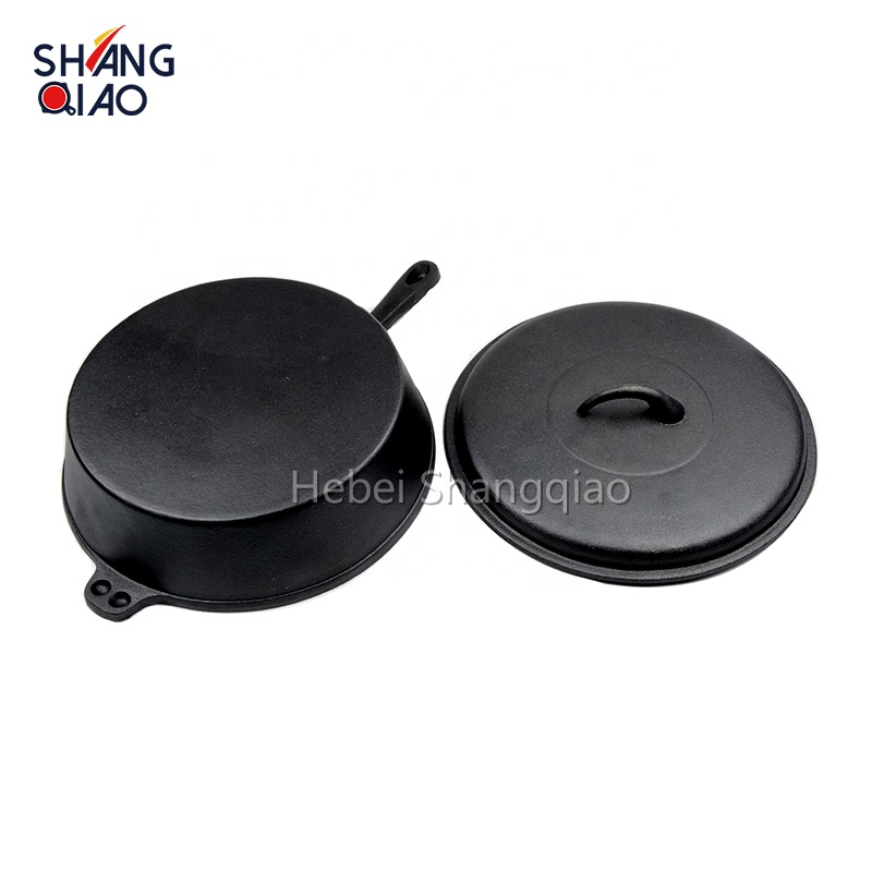 Чугунная жаровня-духовка с предварительной прокалкой