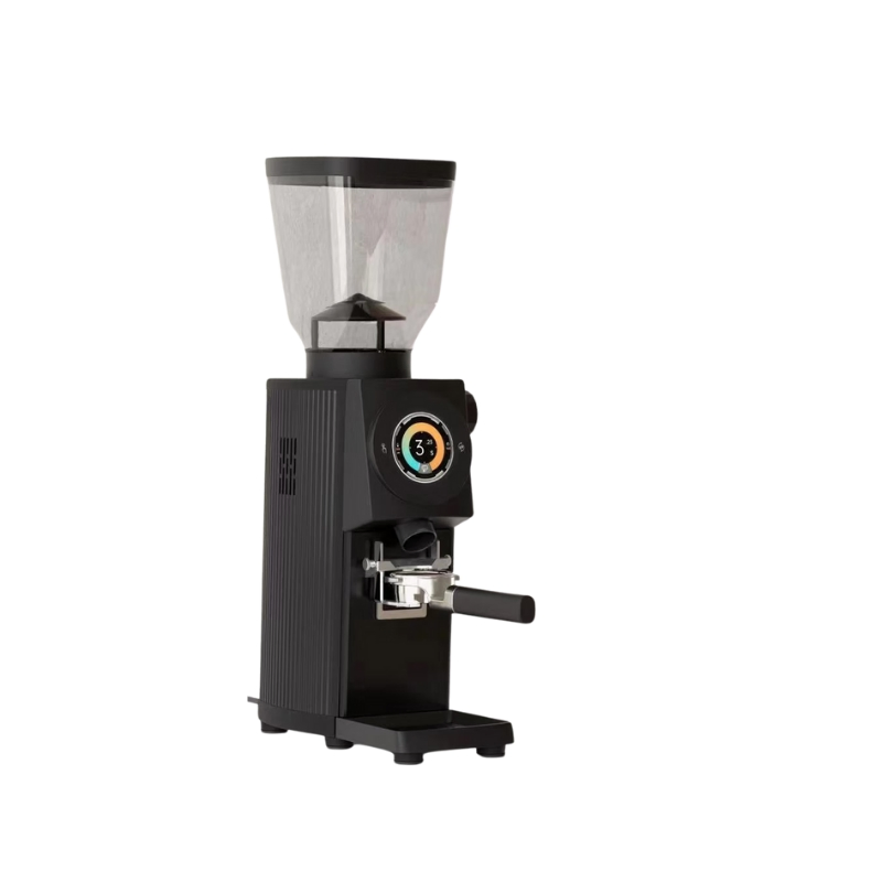 Factory Price Smart Automatic Coffee Bean Grinder with Black ABS Hopper Lid