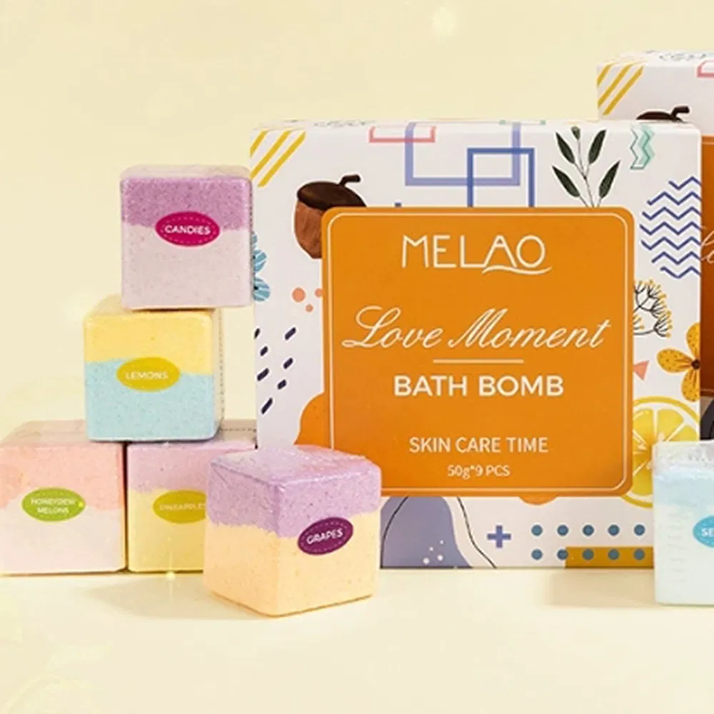 Premium Moisturizing Bath Shower Salt Bomb Used for Self-Care Routine