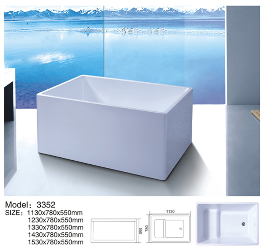 Детская ванночка для купания младенцев, белая