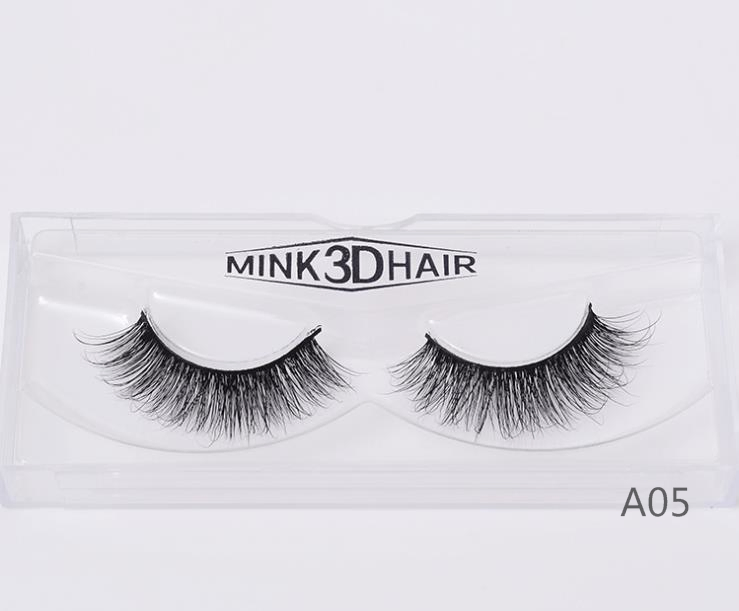 Labor Natural False Eyelashes 3D Mink Lashes Eyelash Extension for Makeup