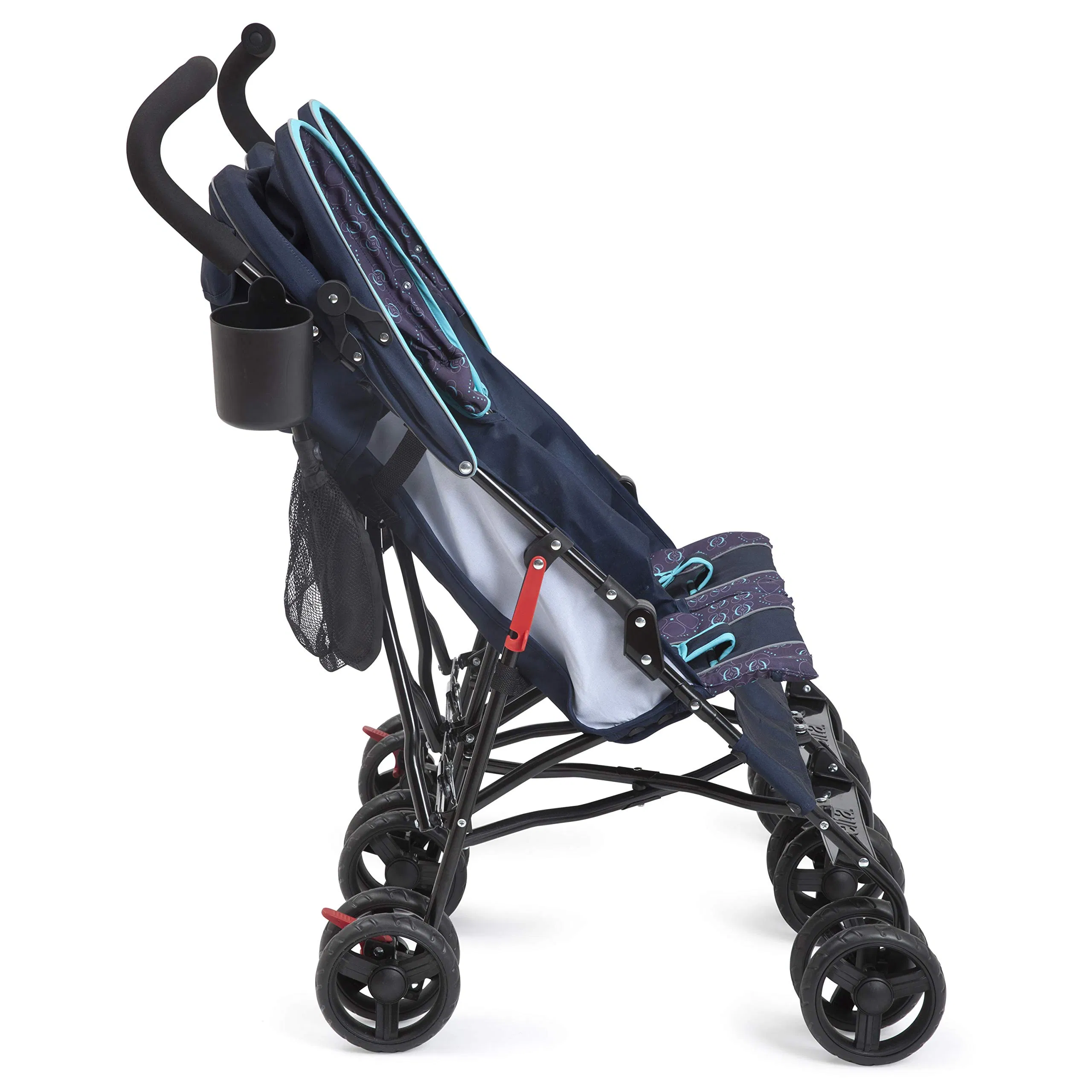 Current Season Side by Side Recline Storage Compact Fold Grey Stroller